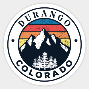 Durango colorado Sticker